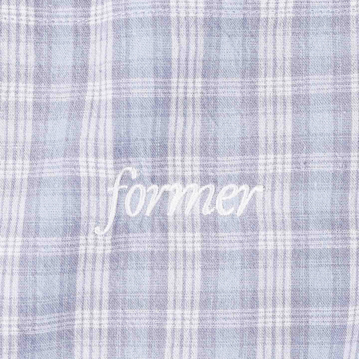 Former Manners Check Shirt - Blue image 3