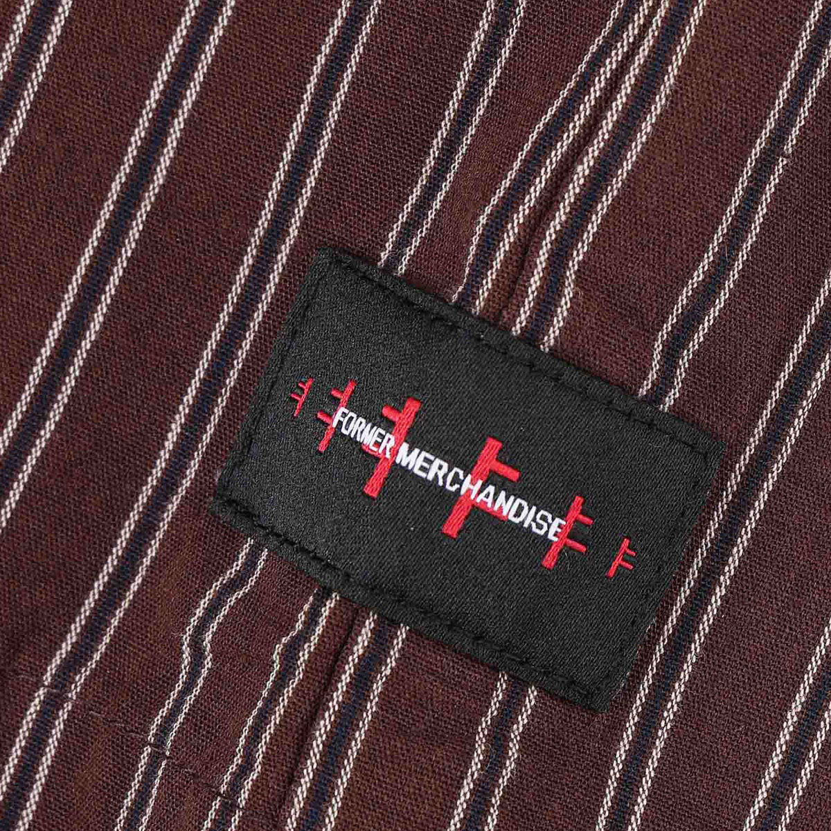 Former Reynolds Stripe Shirt - Brown image 4