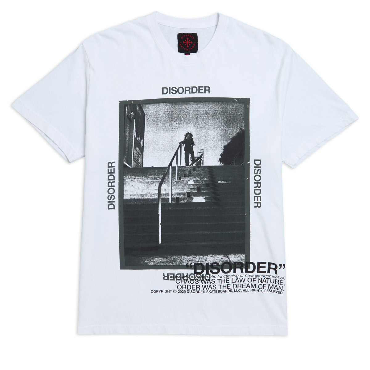 Disorder Jah T-Shirt - White image 1