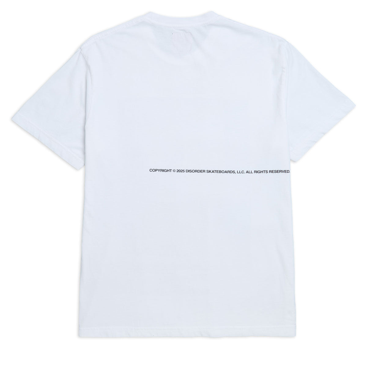 Disorder Jah T-Shirt - White image 2