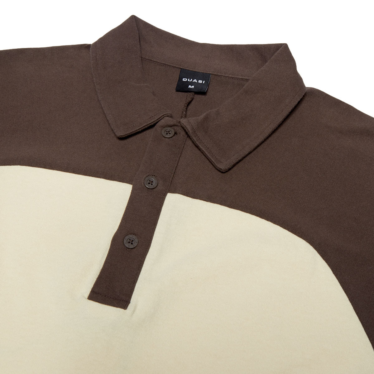 Quasi Leslie Raglan Polo Shirt - Earth image 3