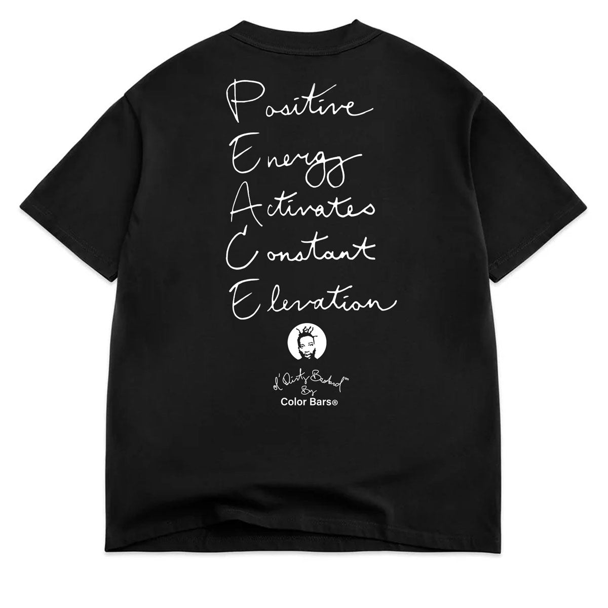 Color Bars x ODB P.E.A.C.E. T-Shirt - Black image 2
