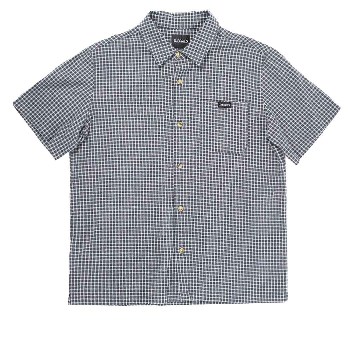 Theories Avignon Flannel Shirt - Sea image 1
