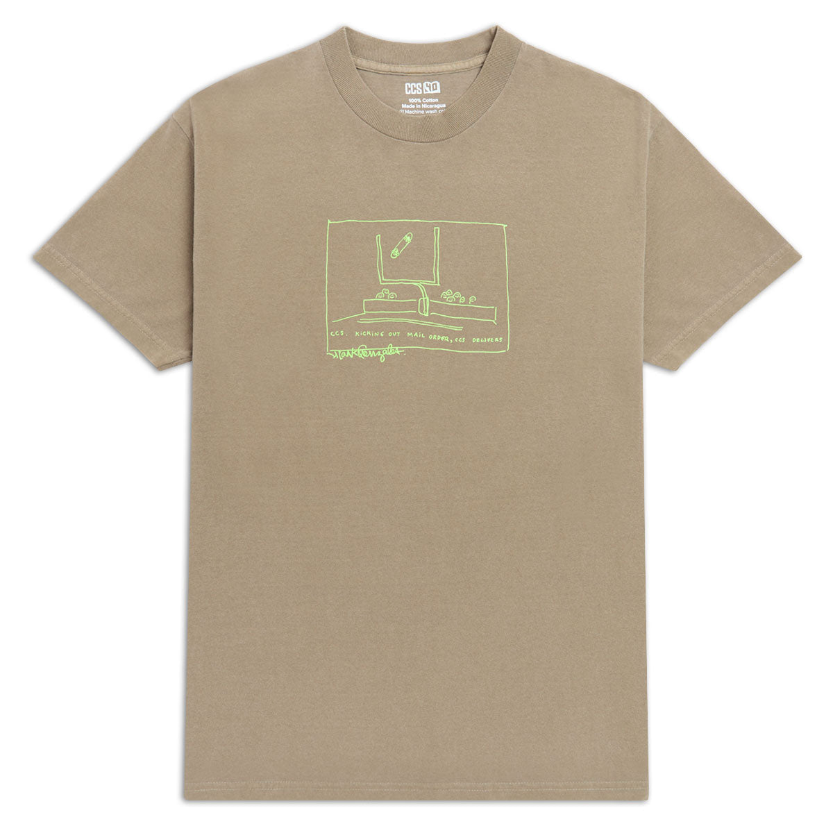 CCS Gonz 2001 Reissue T-Shirt - Faded Brown image 1