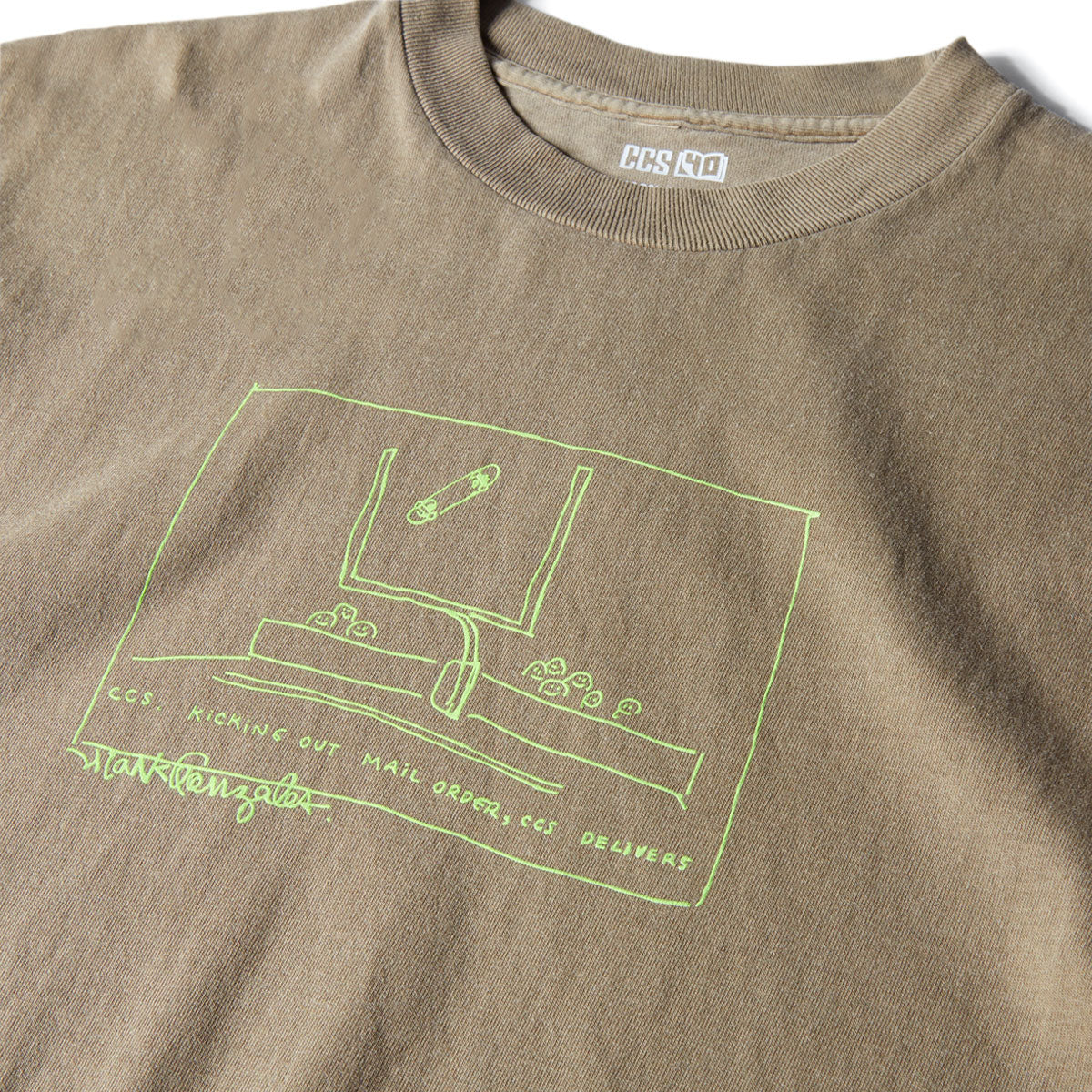 CCS Gonz 2001 Reissue T-Shirt - Faded Brown image 3