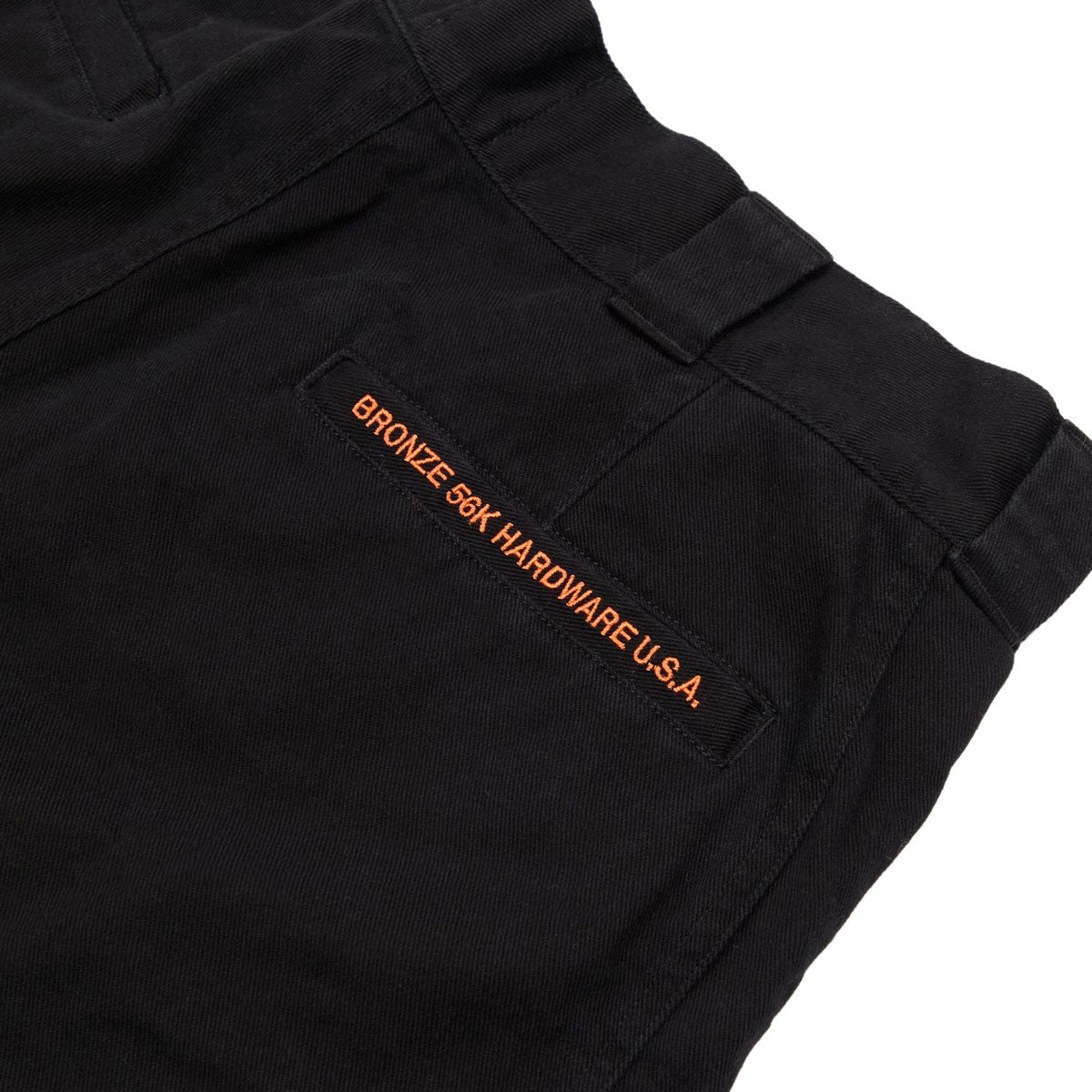 Bronze 56k Chino Shorts - Black image 3