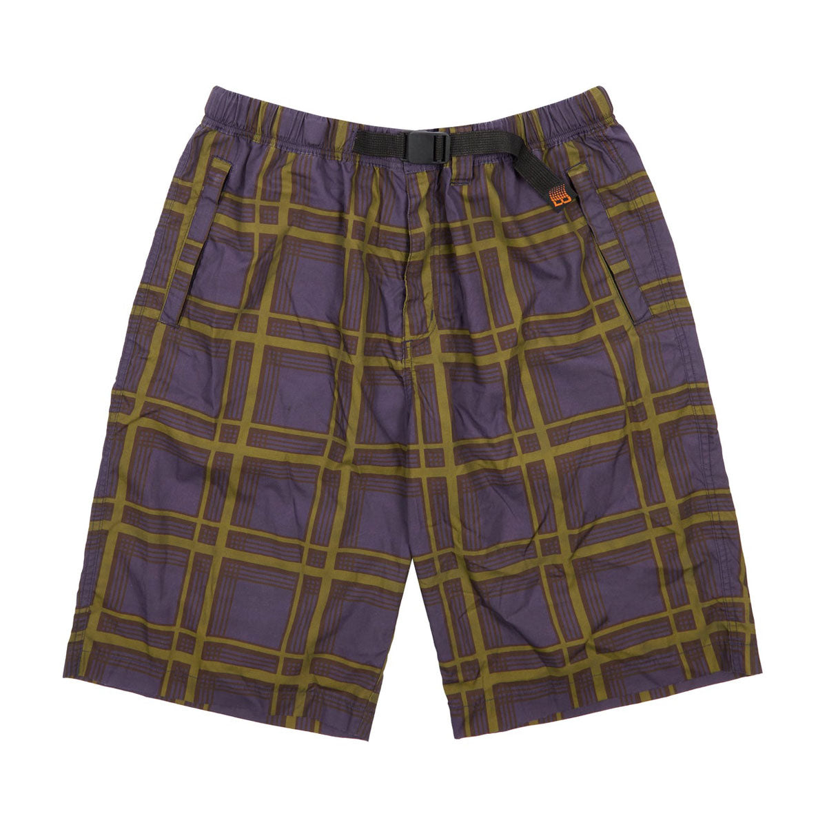 Bronze 56k Plaid Shorts - Purple image 1