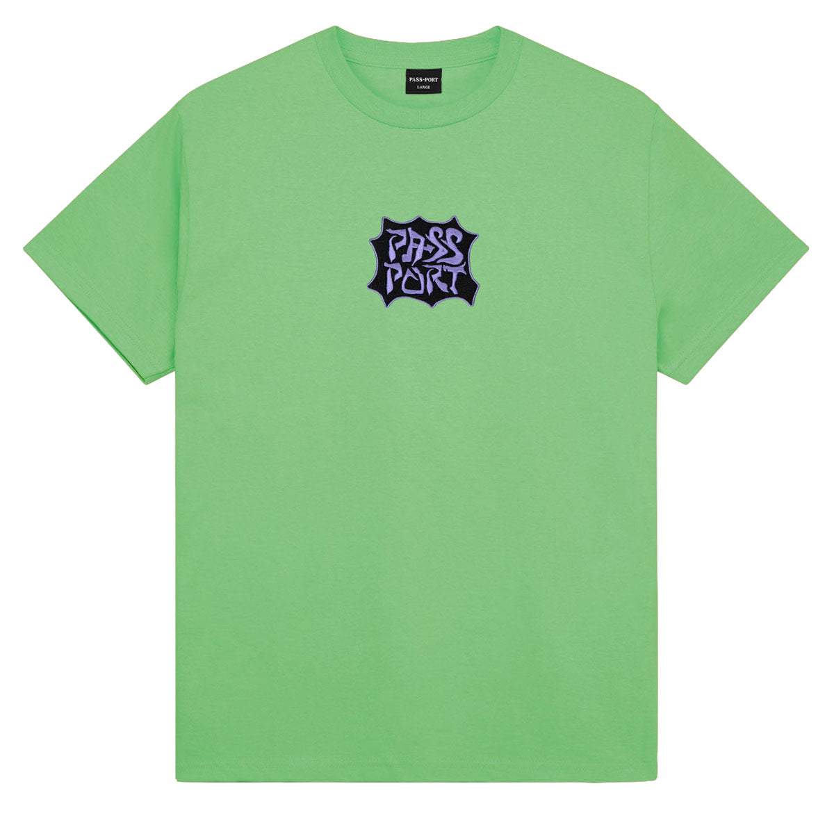 Passport Glyph T-Shirt - Slime image 1