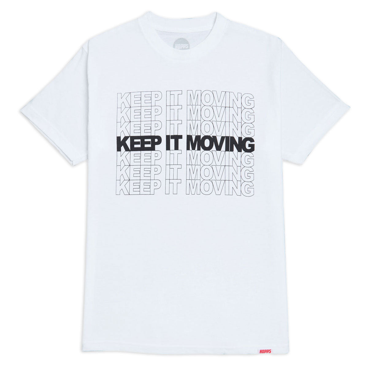 Hopps Keep It Moving T-Shirt - White image 1