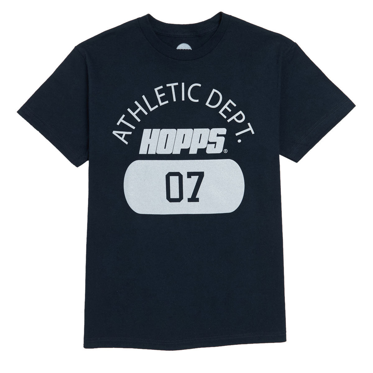 Hopps Athletic Dept. 07 T-Shirt - Navy image 1