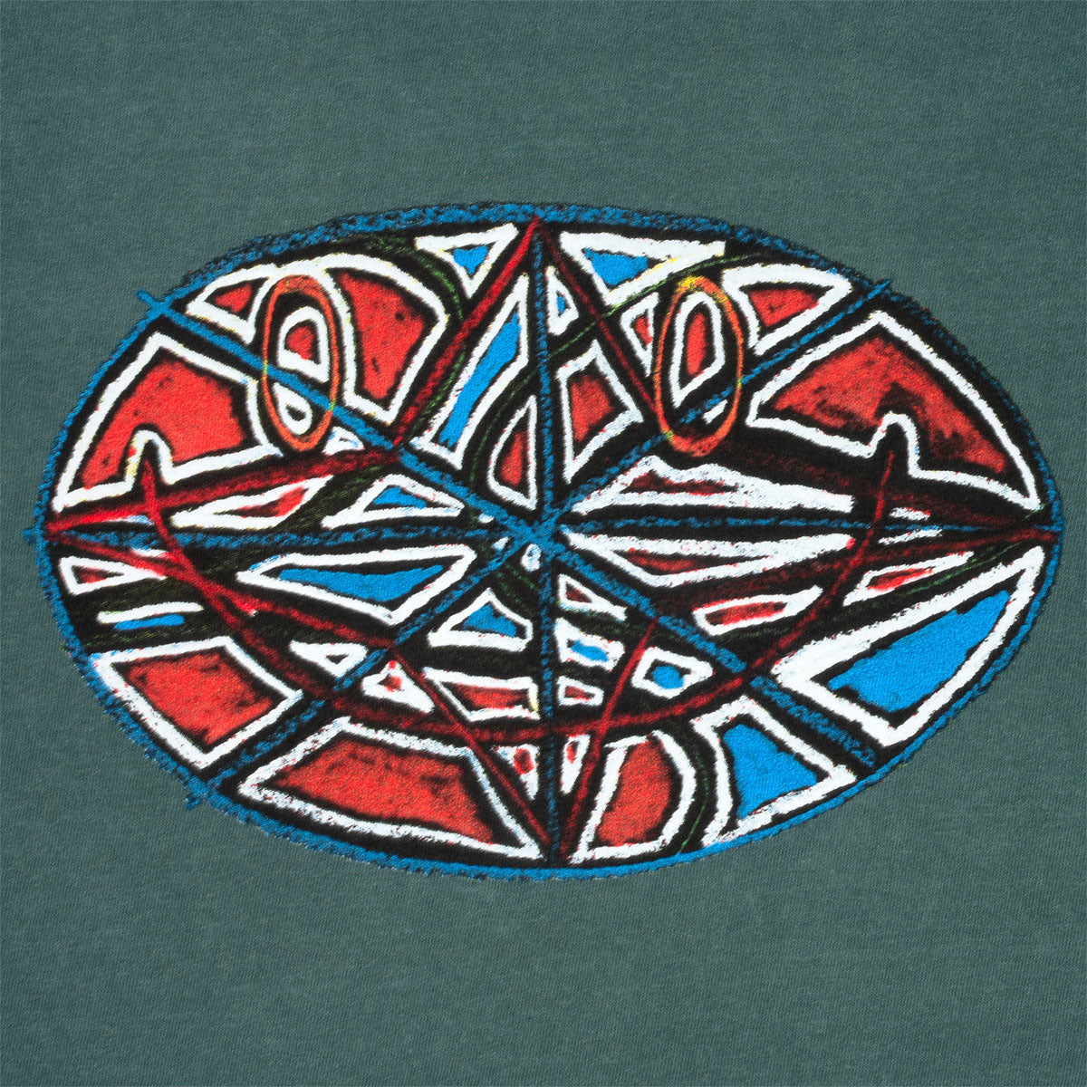 Limosine Life Is Good T-Shirt - Pigment Dyed Blue Spruce image 2