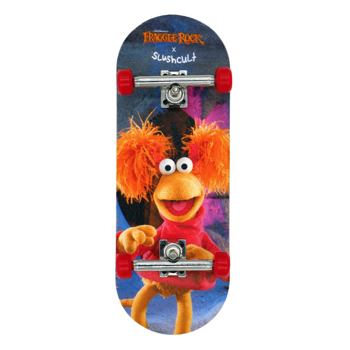 SlushCult x Fraggle Rock Red Grom Fingerboard Complete image 1