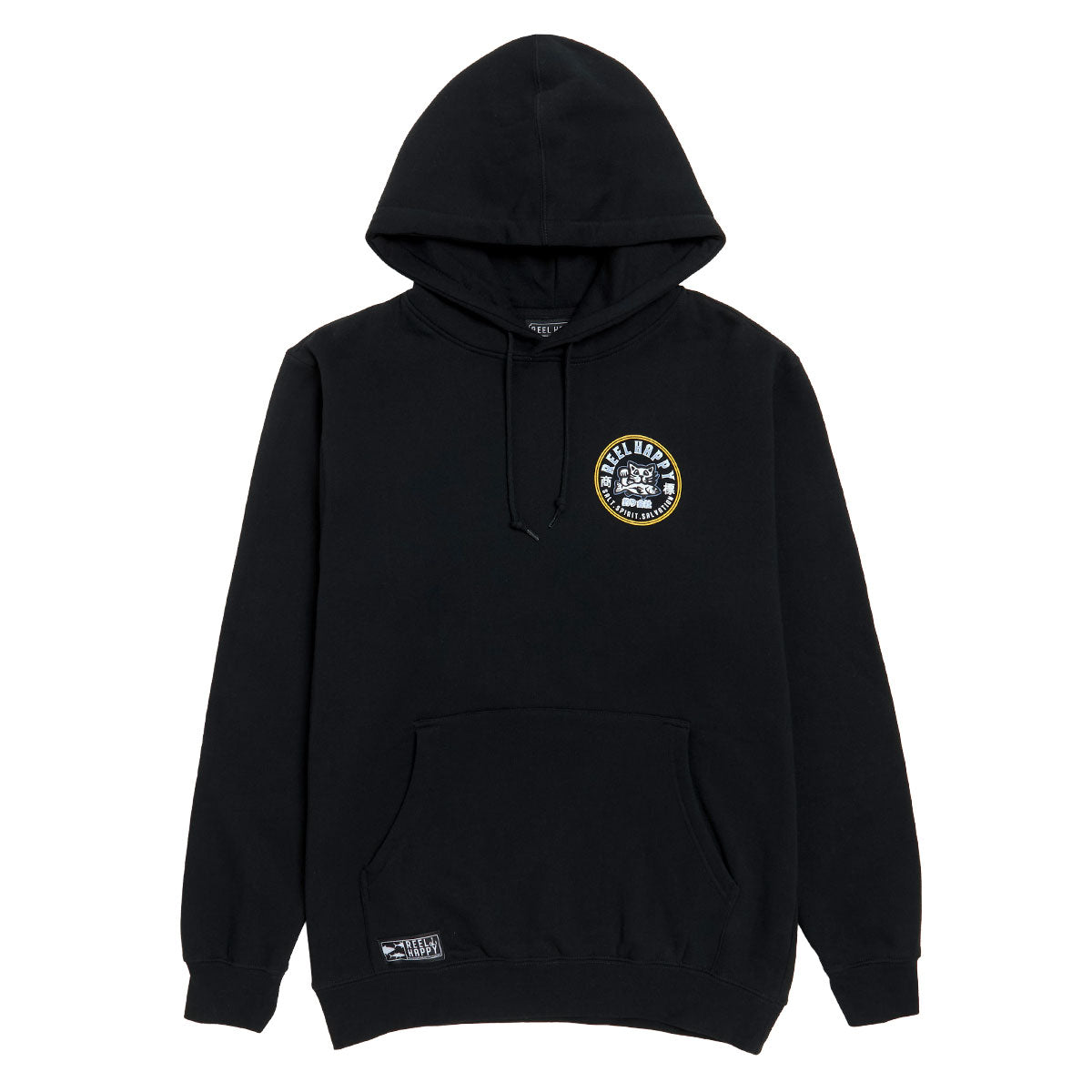 Reel Happy Maguro Hoodie - Black image 2