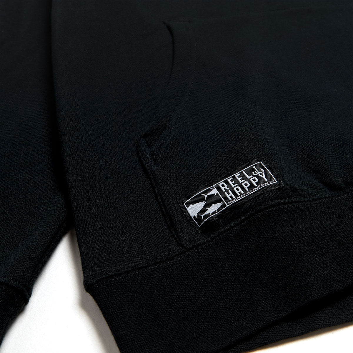 Reel Happy Maguro Hoodie - Black image 4
