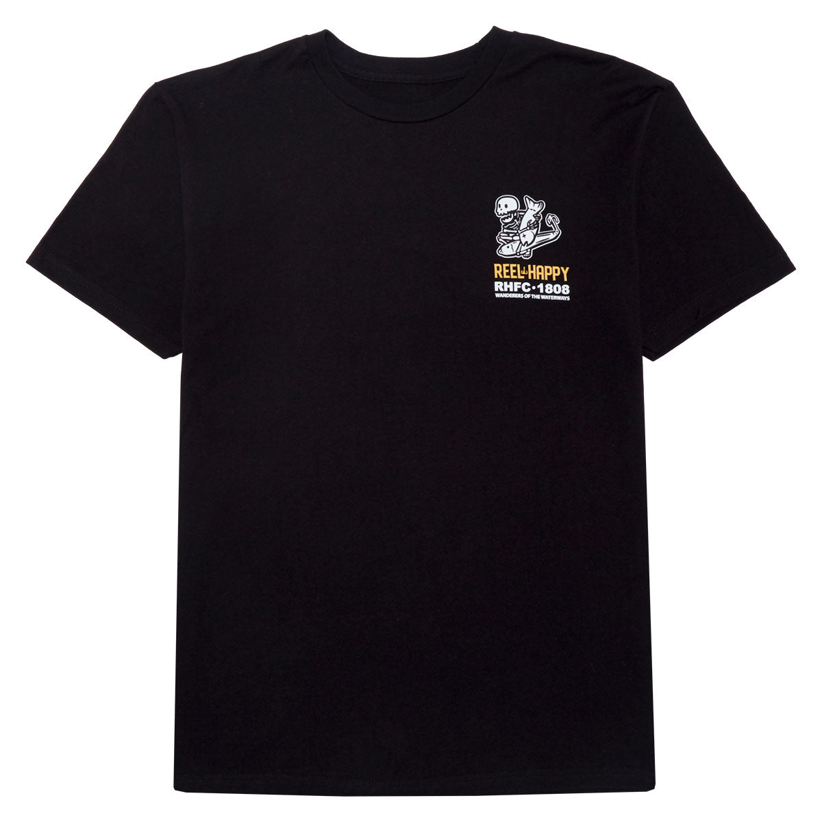 Reel Happy Reaper Revolution T-Shirt - Black image 2