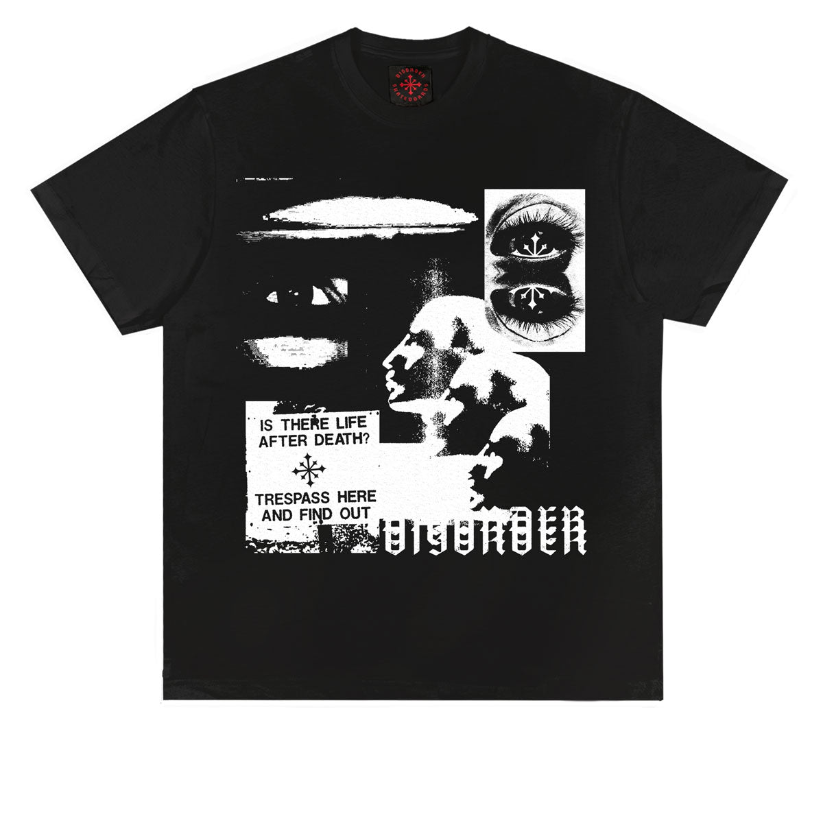 Disorder Chaos In Mind T-Shirt - Black image 1