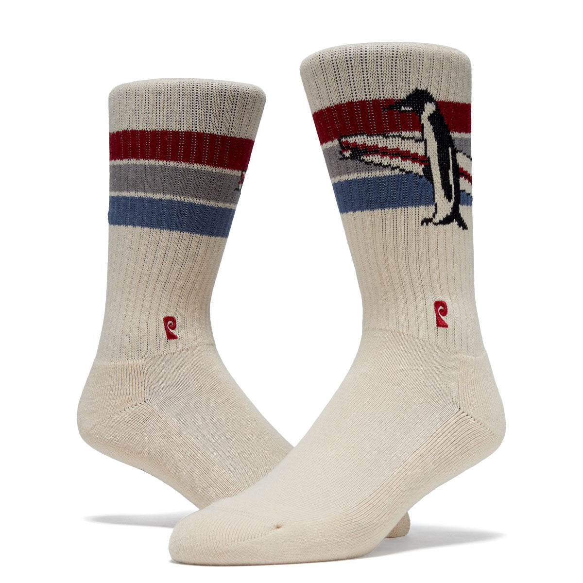 Psockadelic Surf Bird Socks - Multi image 2