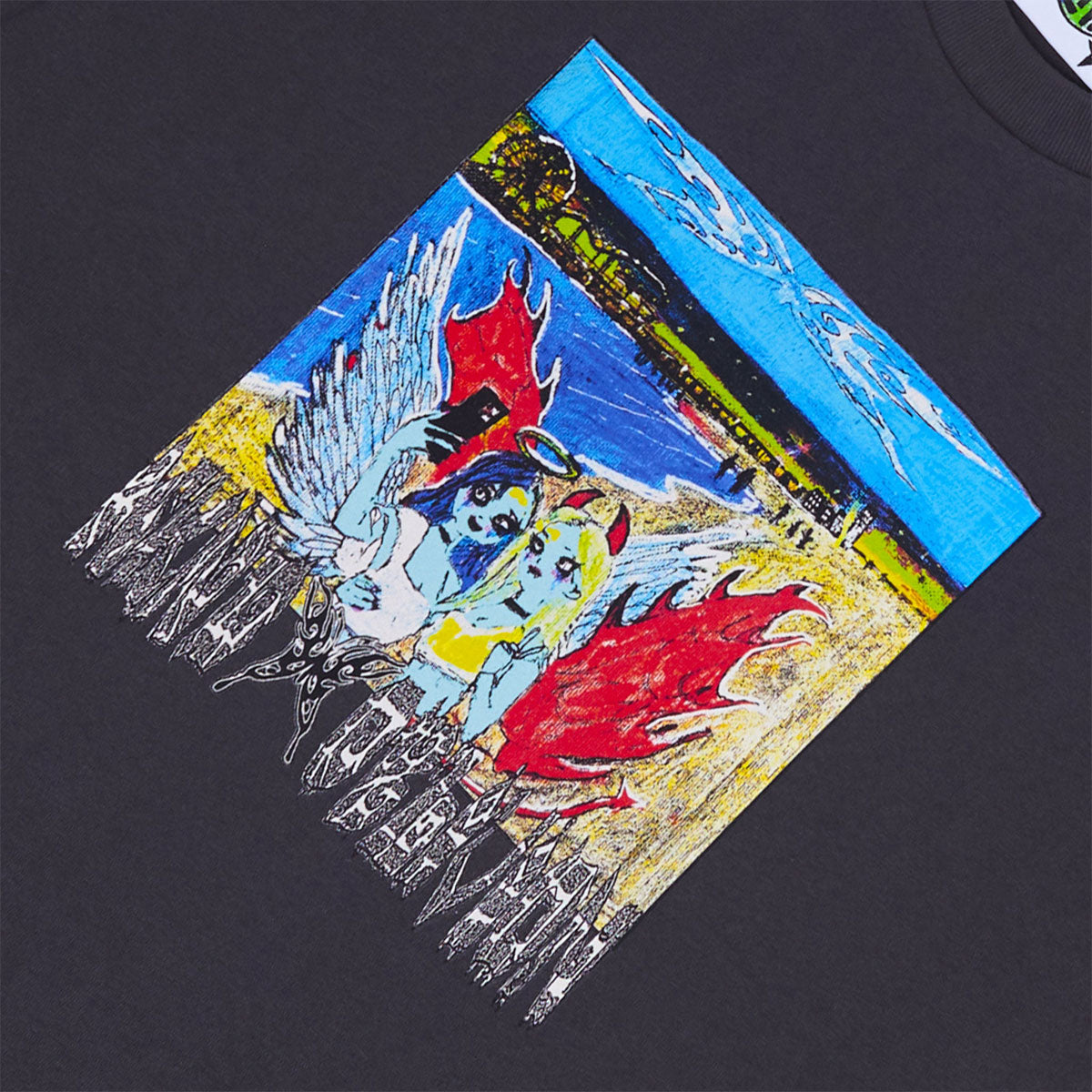 WKND x Oblivion Beach Girls T-Shirt - Muted Navy image 2