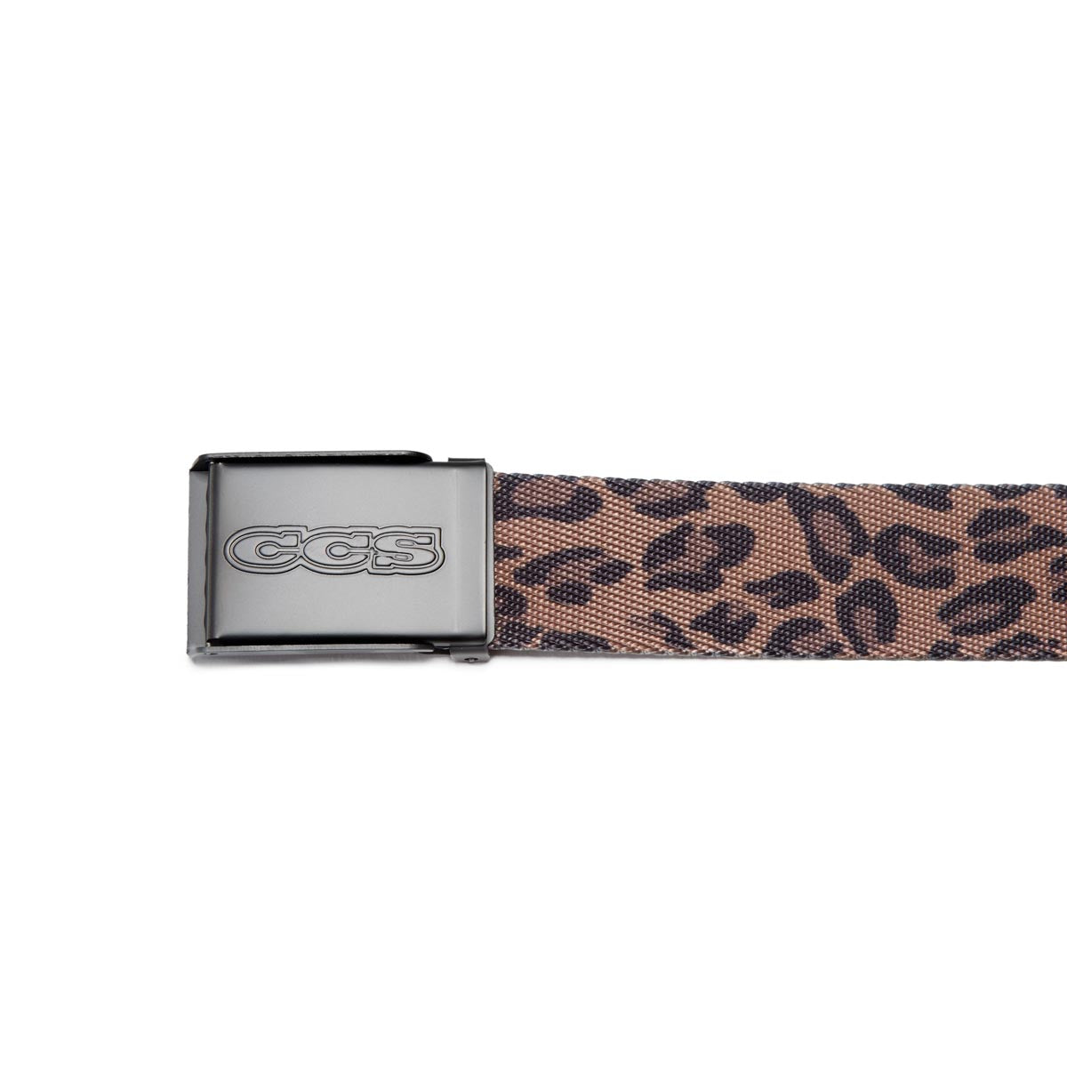 CCS Gunmetal 96 Logo Web Belt - Leopard image 3