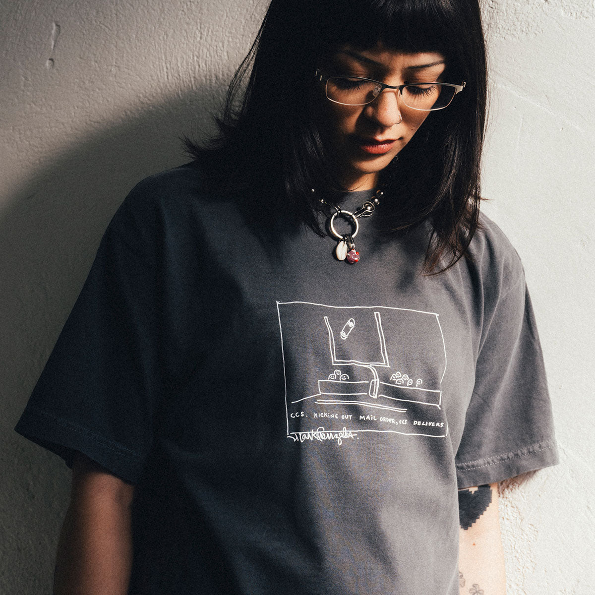CCS Gonz 2001 Reissue T-Shirt - Faded Black image 2