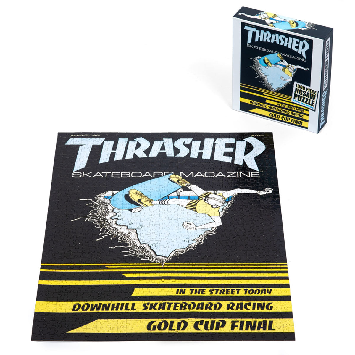 Thrasher First Cover Jan 1981 Jigsaw Puzzle image 3
