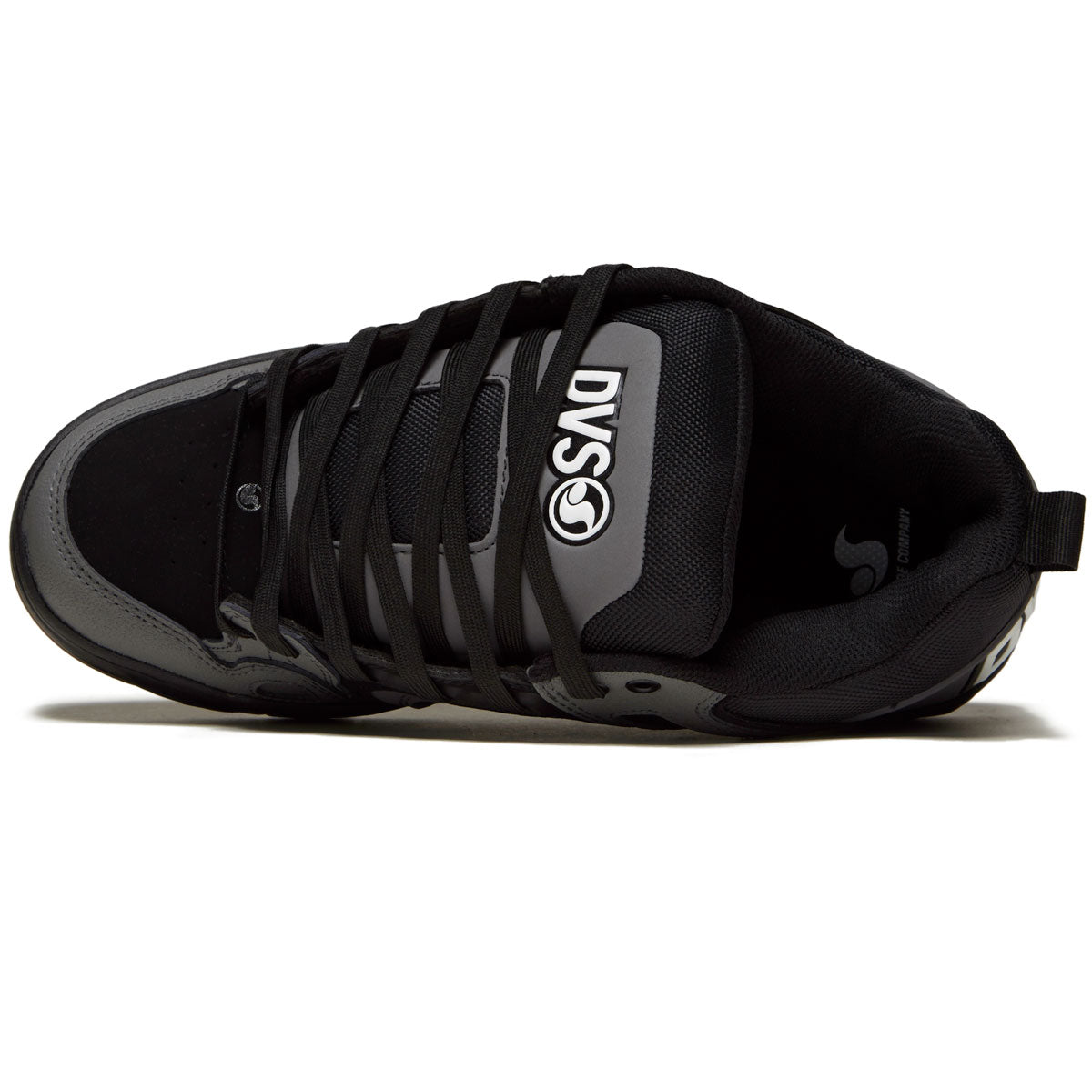 DVS Comanche Shoes - Charcoal/Black/White/Nubuck image 3