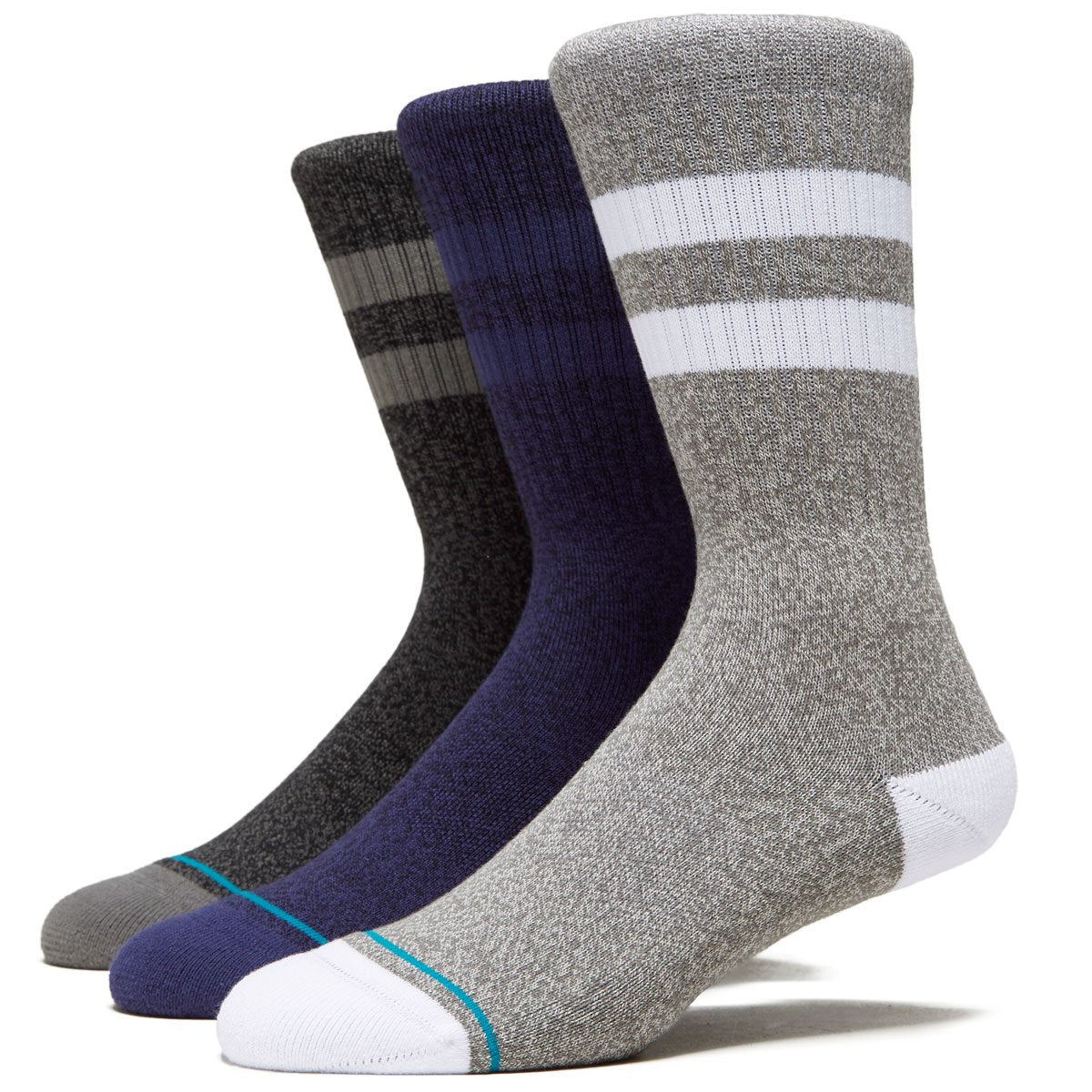 Stance The Joven 3 Pack Socks - Grey image 1