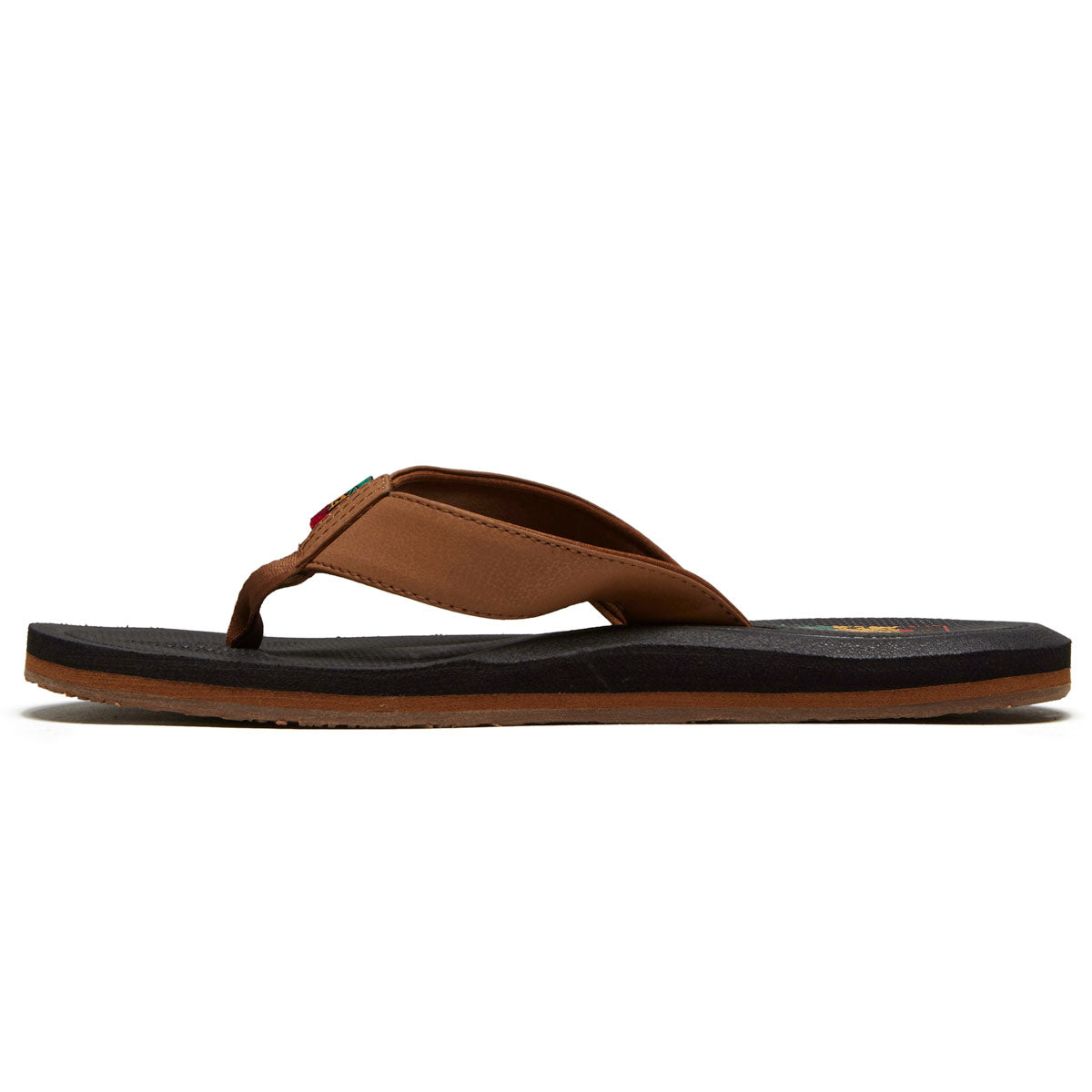 Vans Nexpa Synthetic Sandals - Dachshund/Black/Rasta image 2