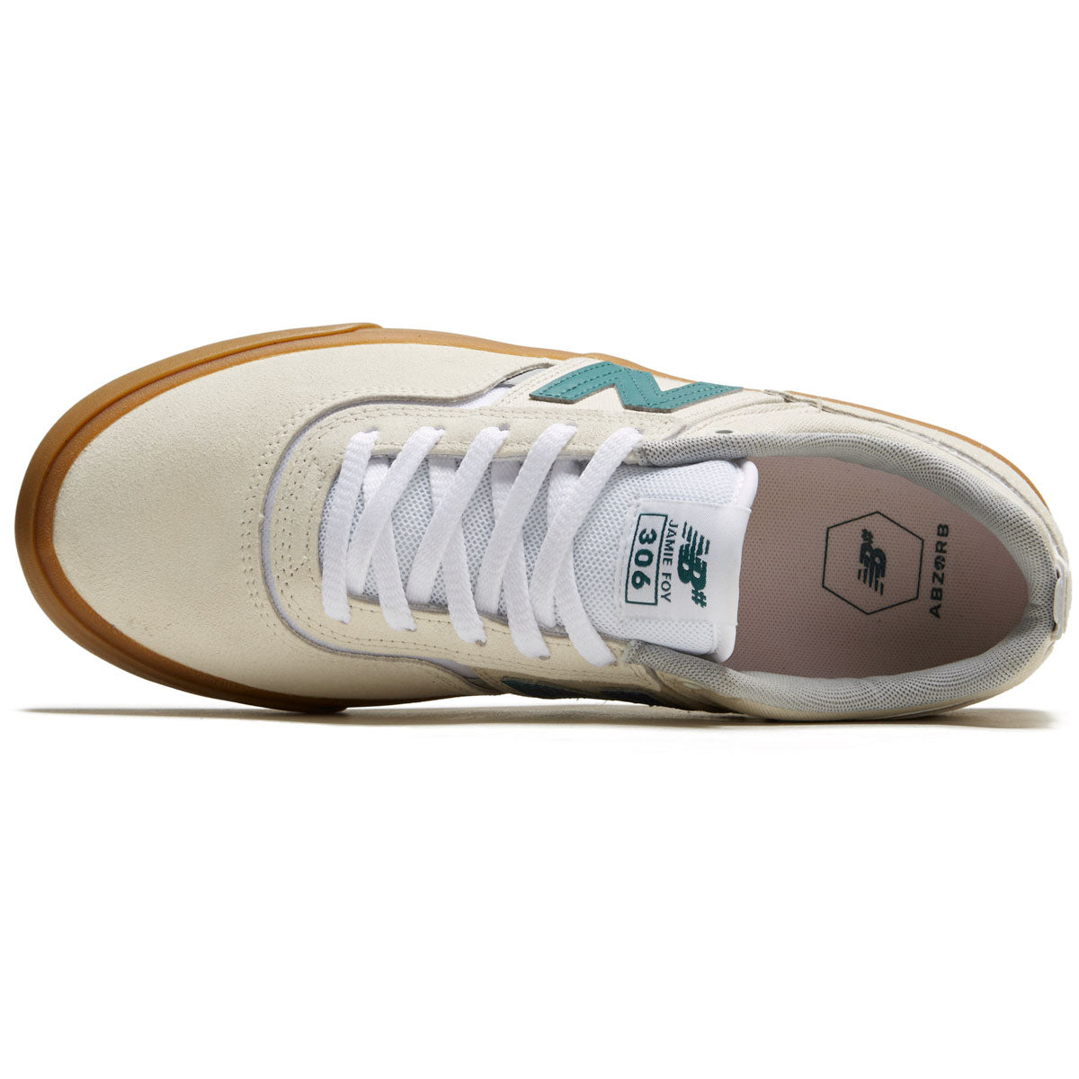 New Balance 306 Foy Shoes - Sea Salt/Teal image 3