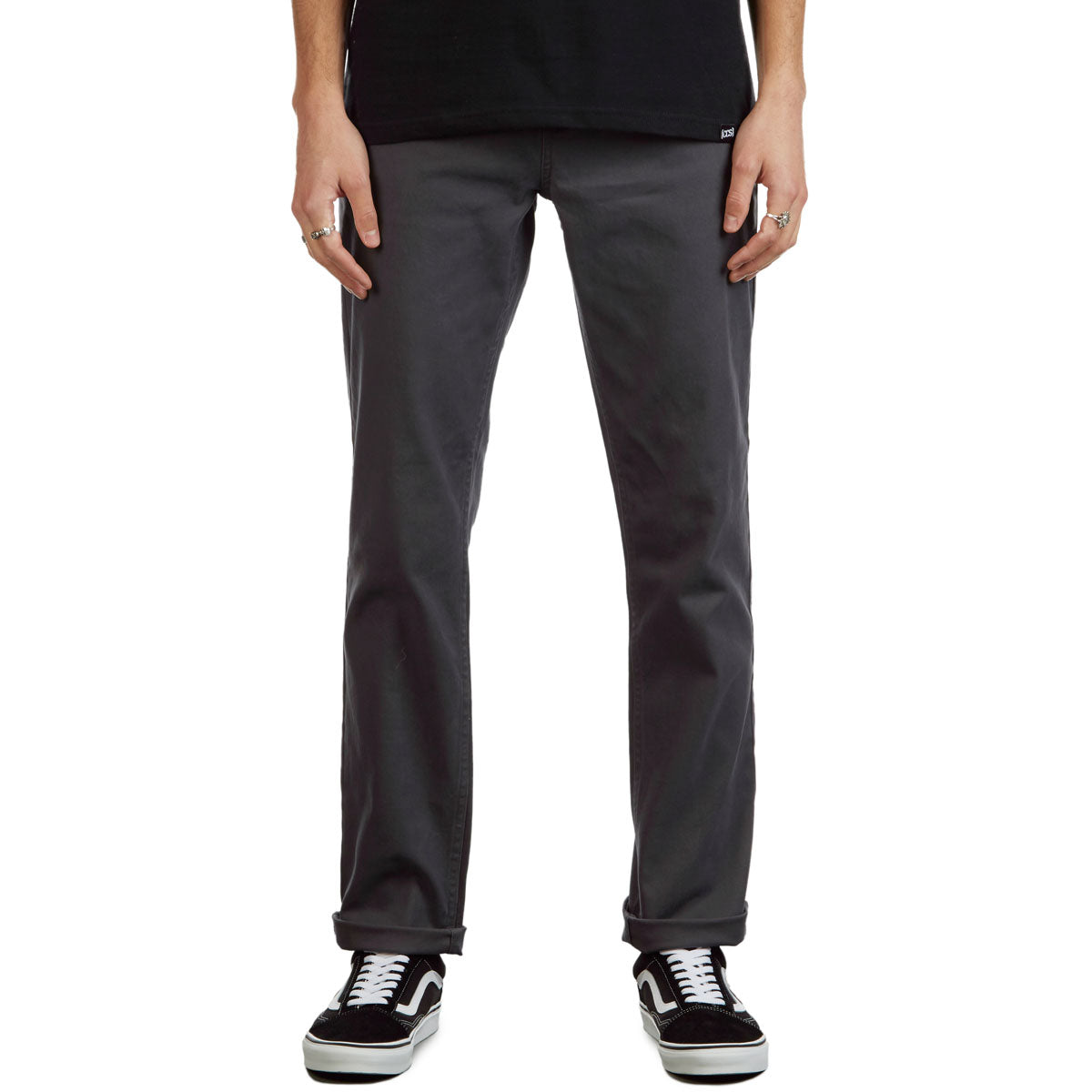 CCS Slim Stretch Chino Pants - Grey image 4