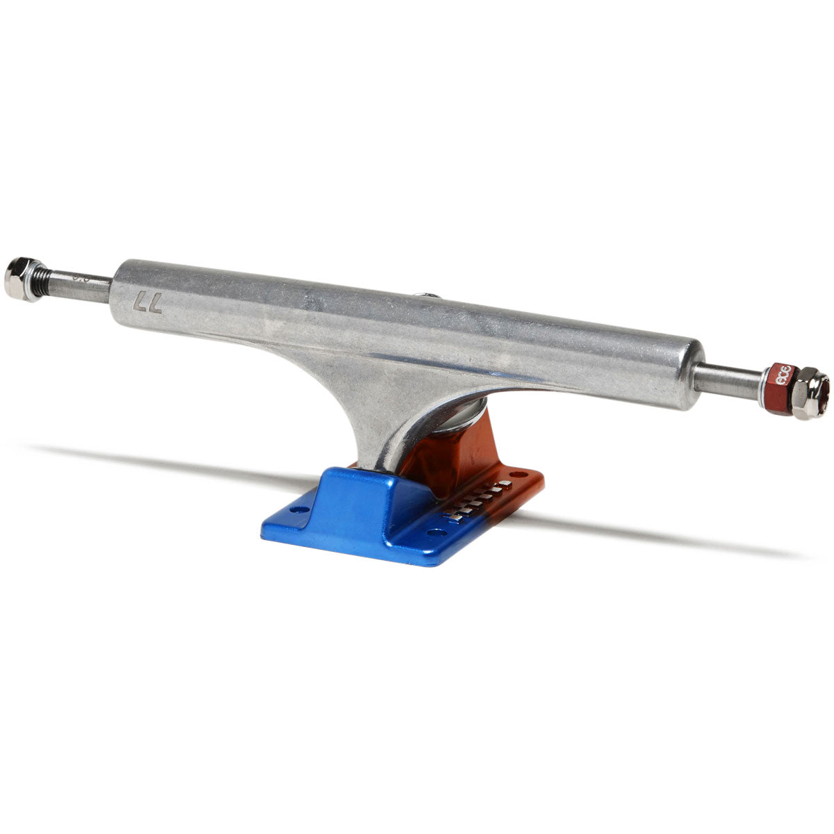 Ace AF1 Skateboard Trucks - Anodized Blue Orange/Polished - 77 image 1