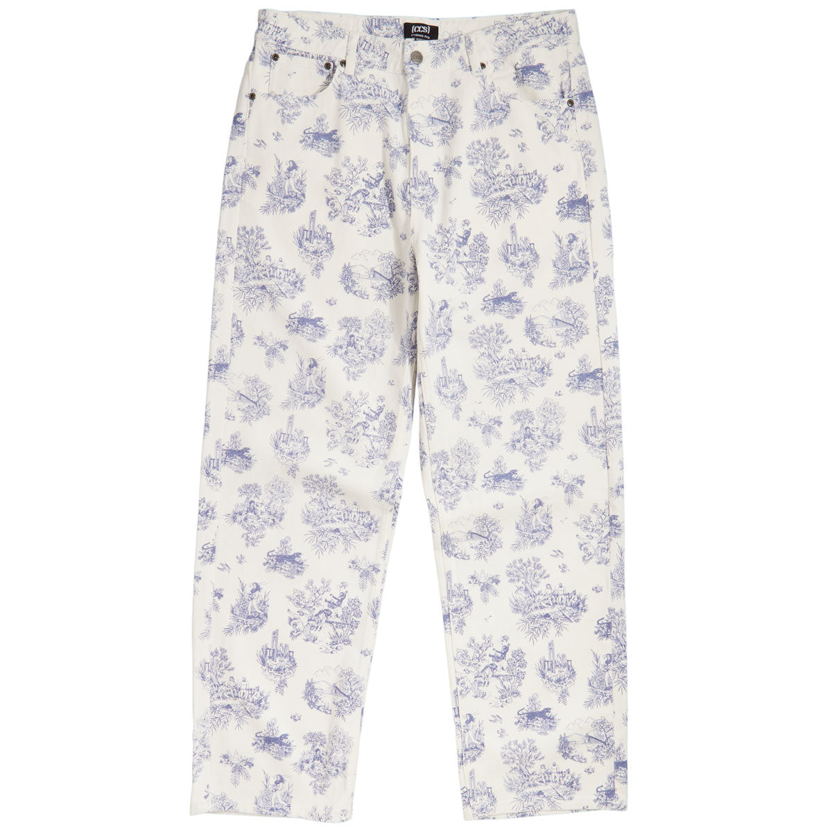 CCS Original Relaxed Toile Denim Jeans - Blanc image 1