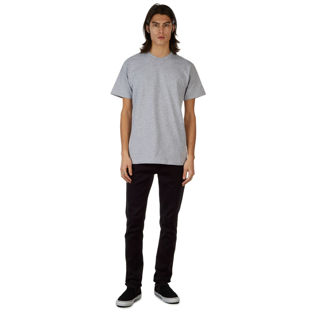 CCS Skinny Stretch Denim Jeans - 12oz Black image 2