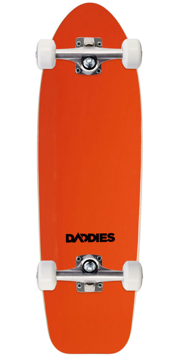 Daddies Logo Cruiser Skateboard Complete - Orange image 1