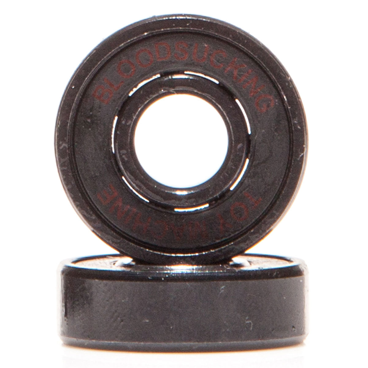 Toy Machine Sect Bloodshot Skateboard Bearings - Black image 1