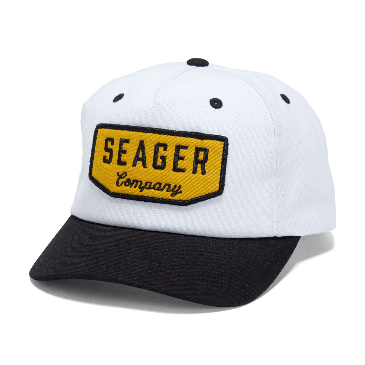 Seager Wilson Snapback Hat - Black/White image 1