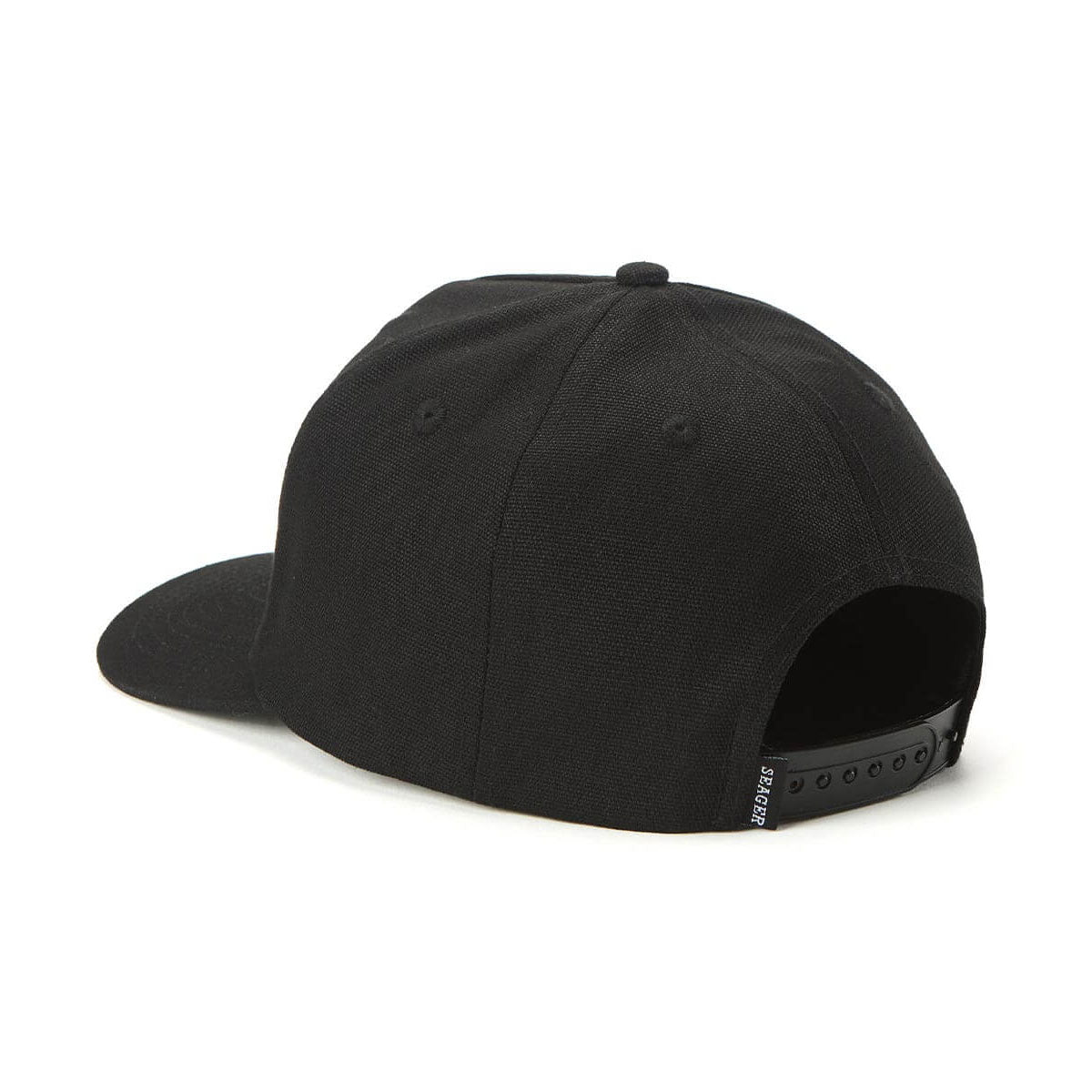 Seager Wilson Snapback Hat - Black image 2