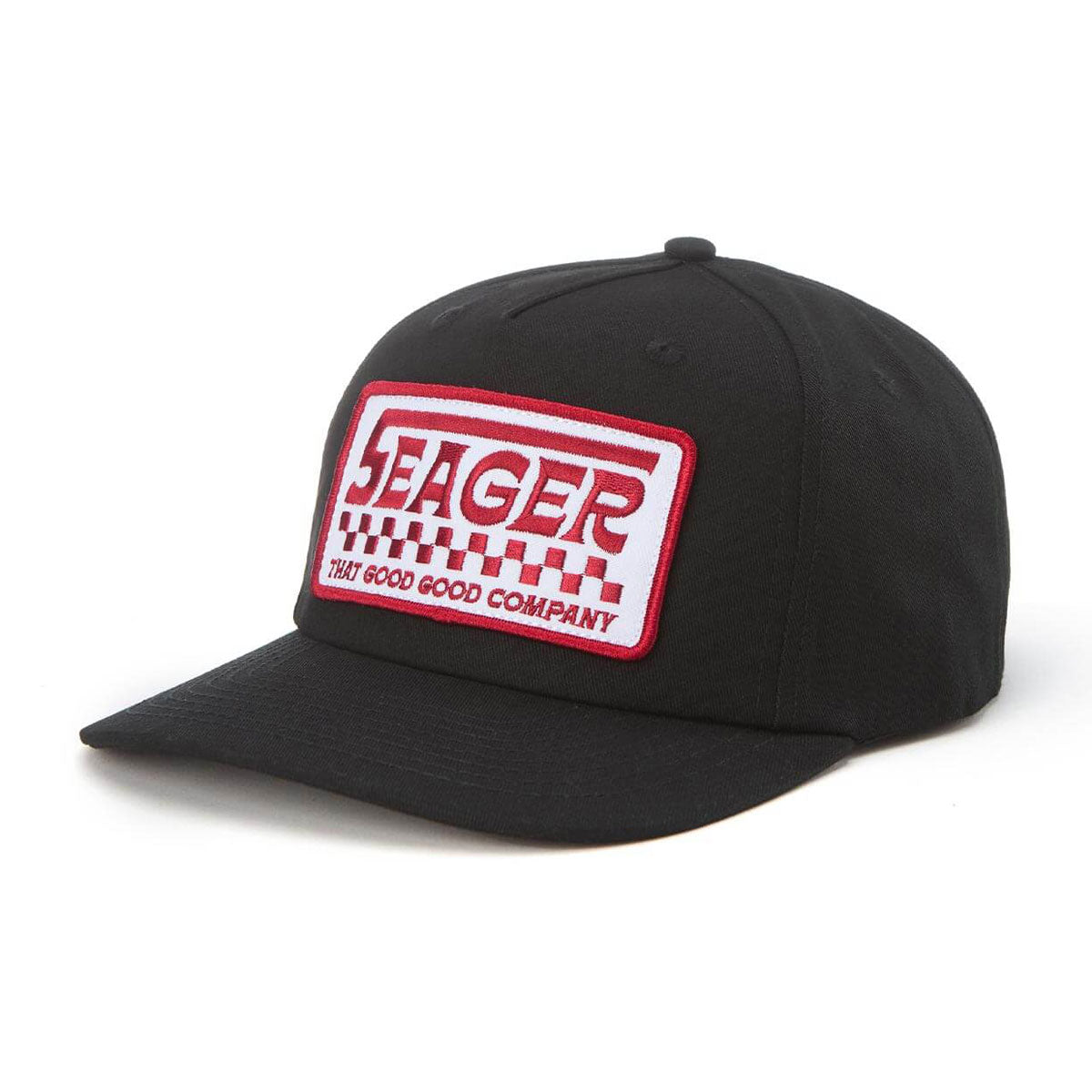 Seager 74 Snapback Hat - Black image 1