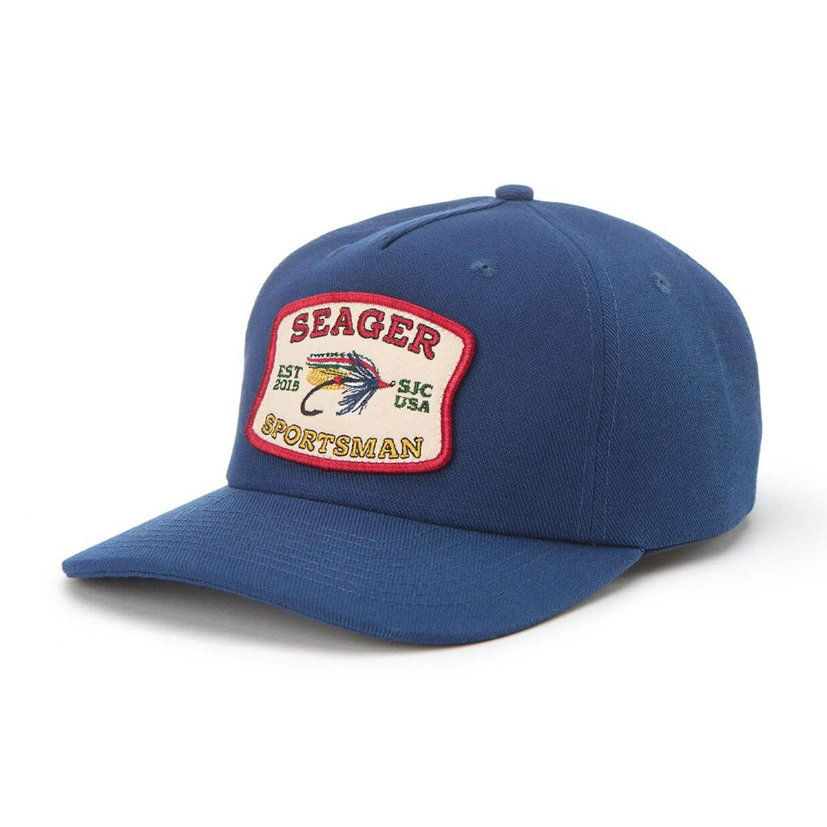 Seager Sportsman Snapback Hat - Navy image 1
