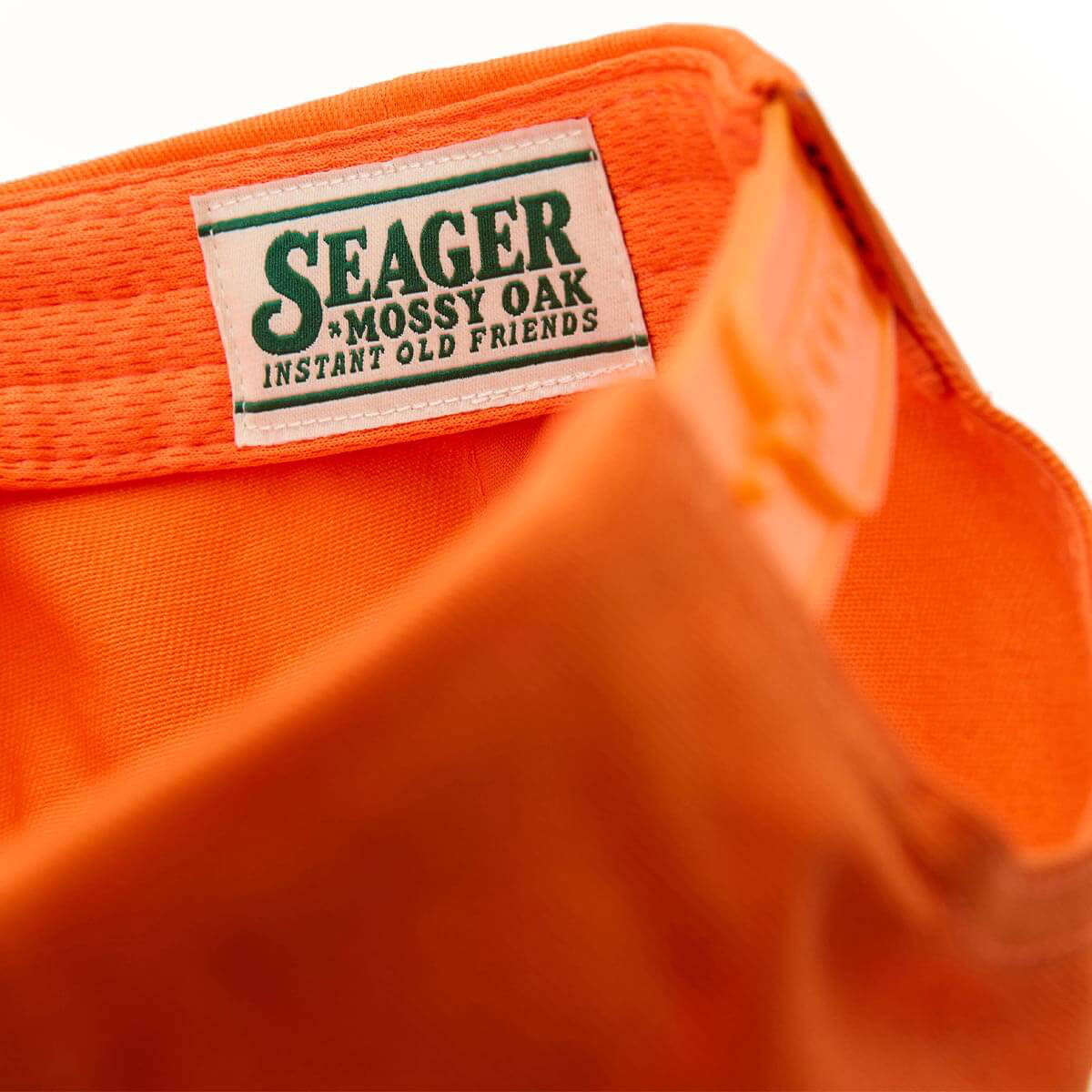 Seager I.O.F. Snapback Hat - Orange/Camo image 4