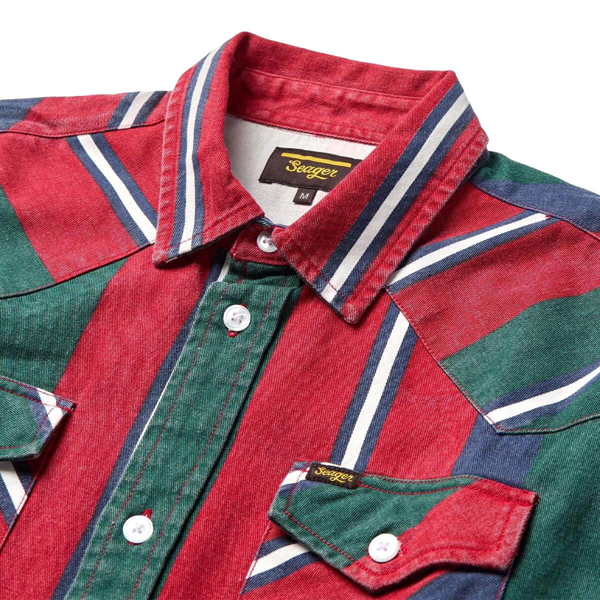 Seager Amarillo Long Sleeve Shirt - Mattson Stripe image 3