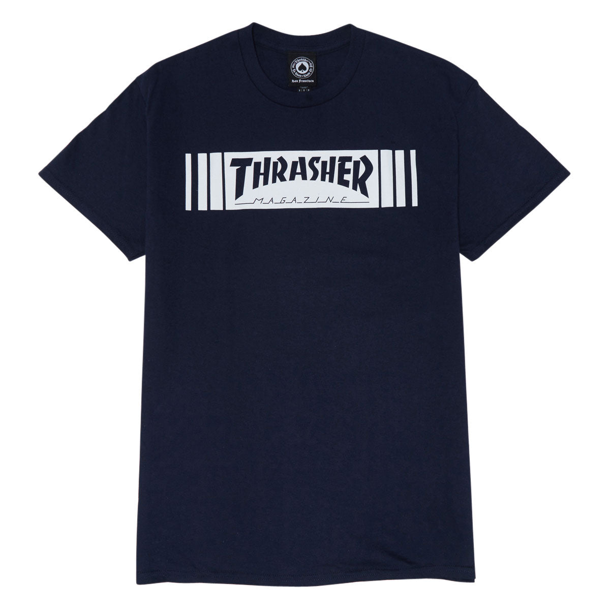 Thrasher Bar T-Shirt - Navy image 1