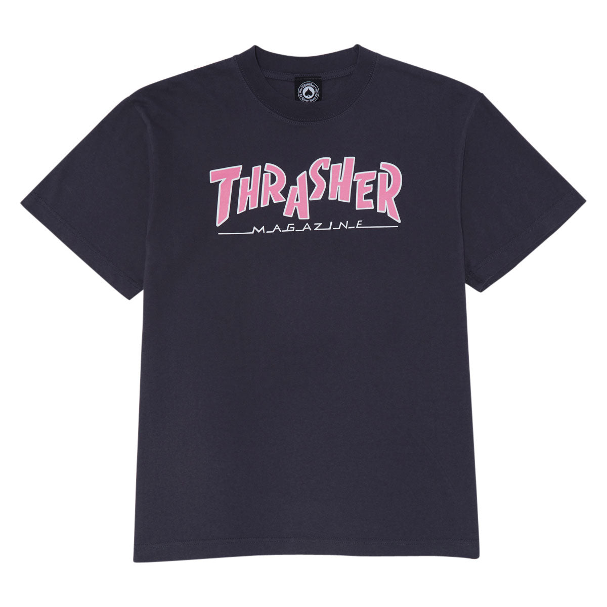 Thrasher x Parra Mag Boxy T-Shirt - Navy image 1