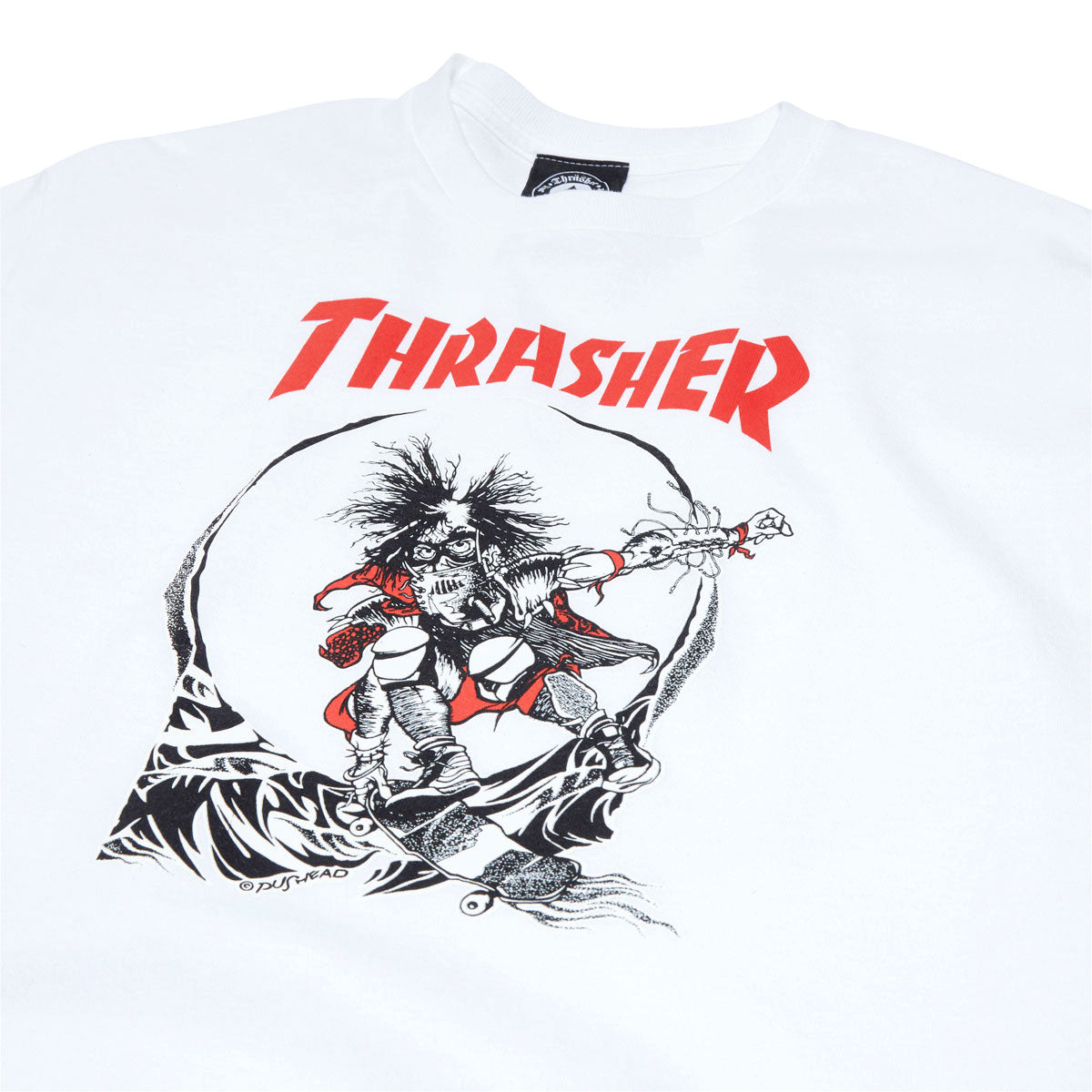 Thrasher Outlaw 2-Tone T-Shirt - White image 2