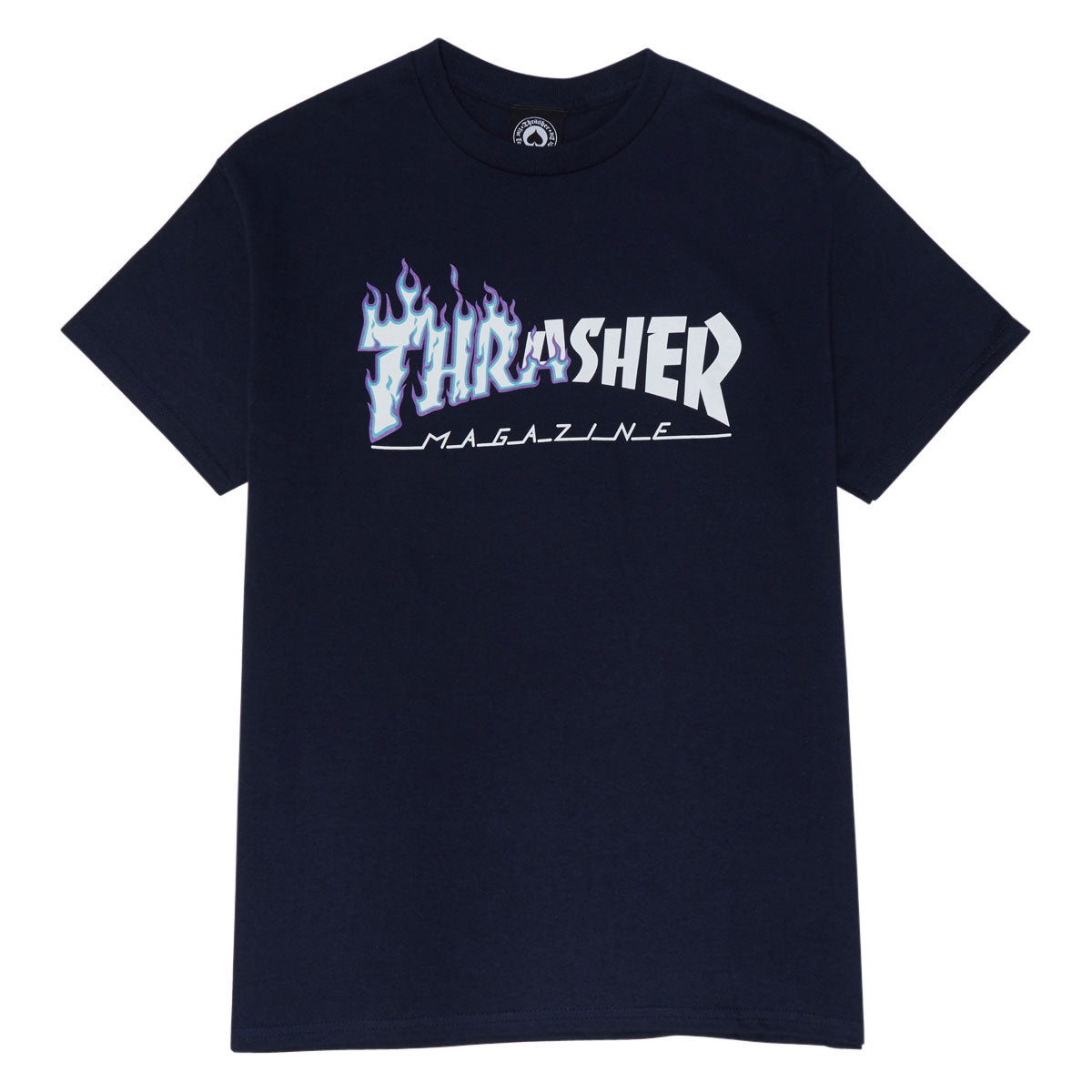 Thrasher Ignite T-Shirt - Navy image 1