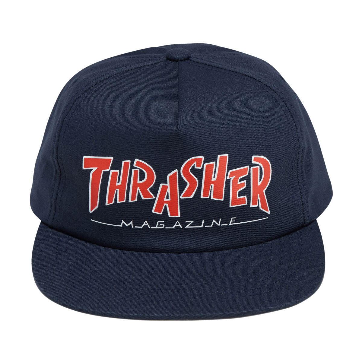 Thrasher x Parra Mag Snapback Hat - Navy image 5