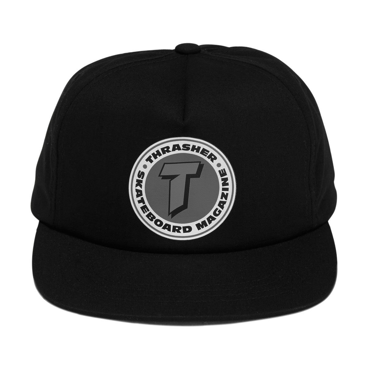 Thrasher Number 1 Redux Snapback Hat - Black image 5