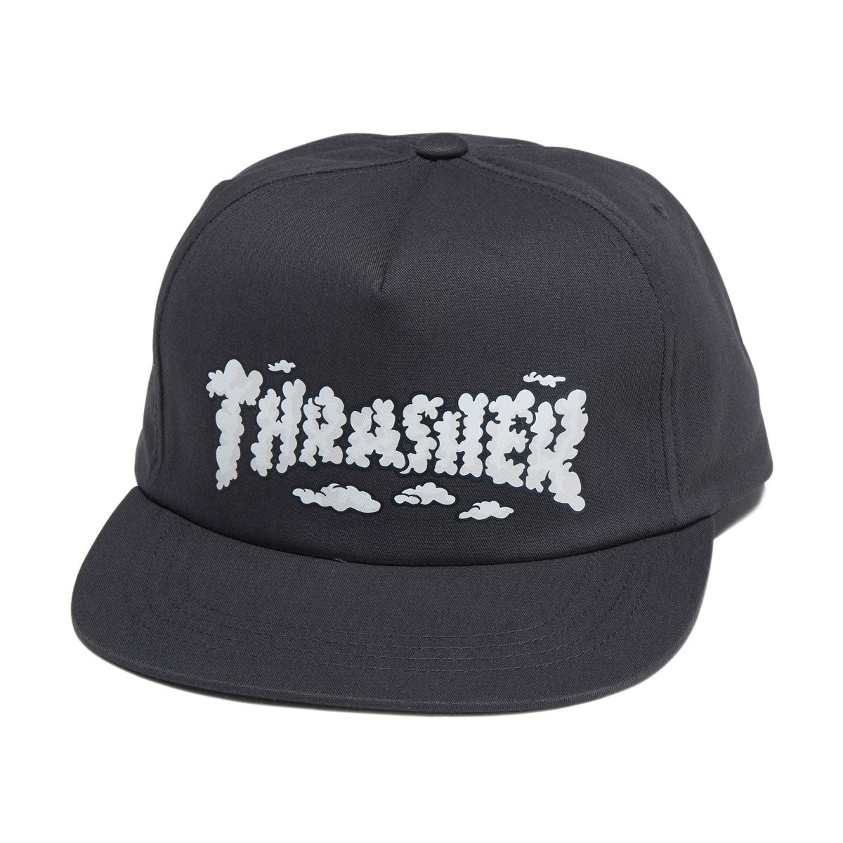 Thrasher Clouds By Spanky Snapback Hat - Charcoal image 1