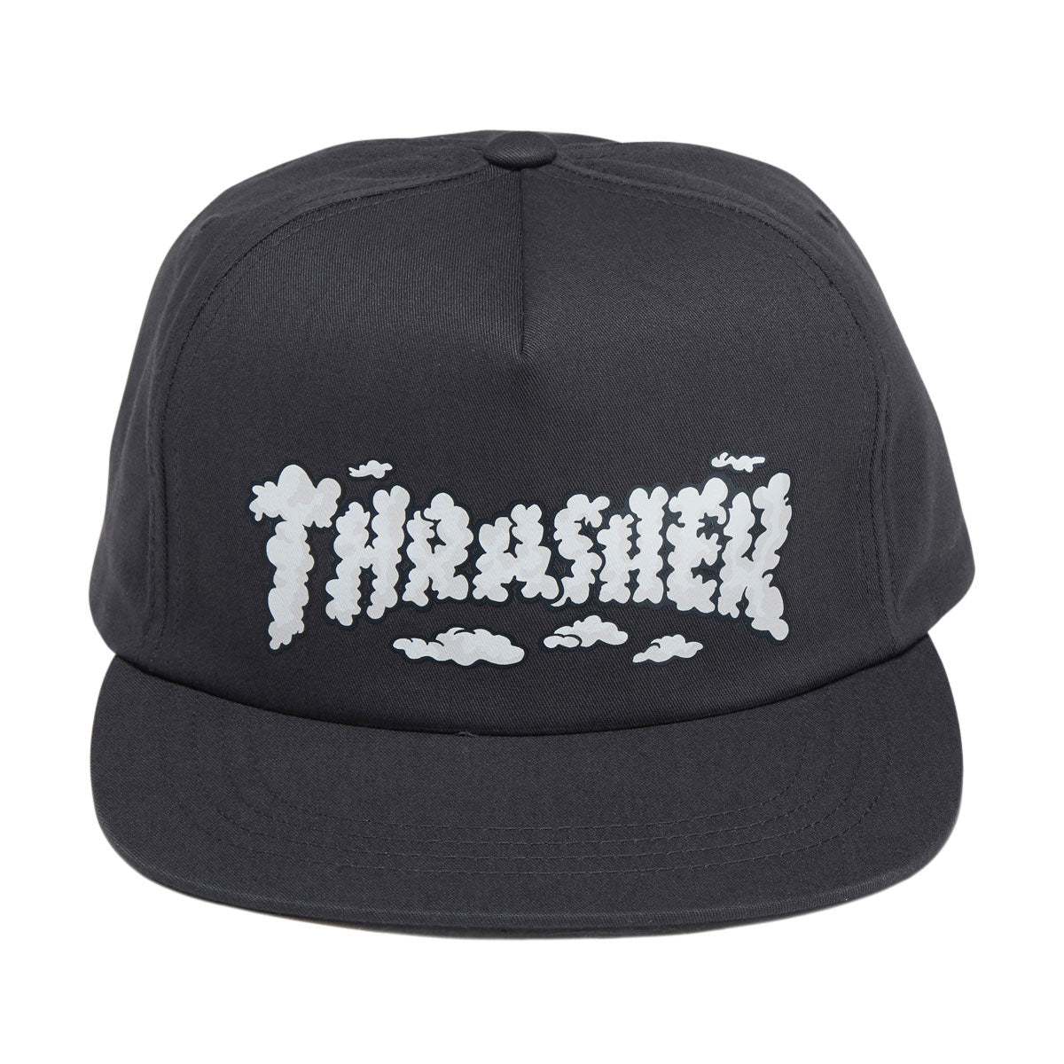 Thrasher Clouds By Spanky Snapback Hat - Charcoal image 5