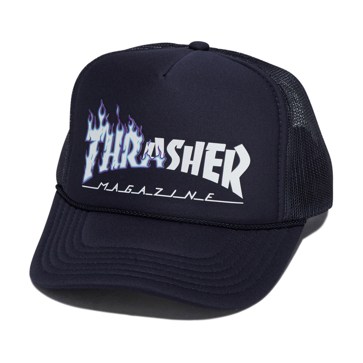 Thrasher Ignite Trucker Hat - Navy image 1